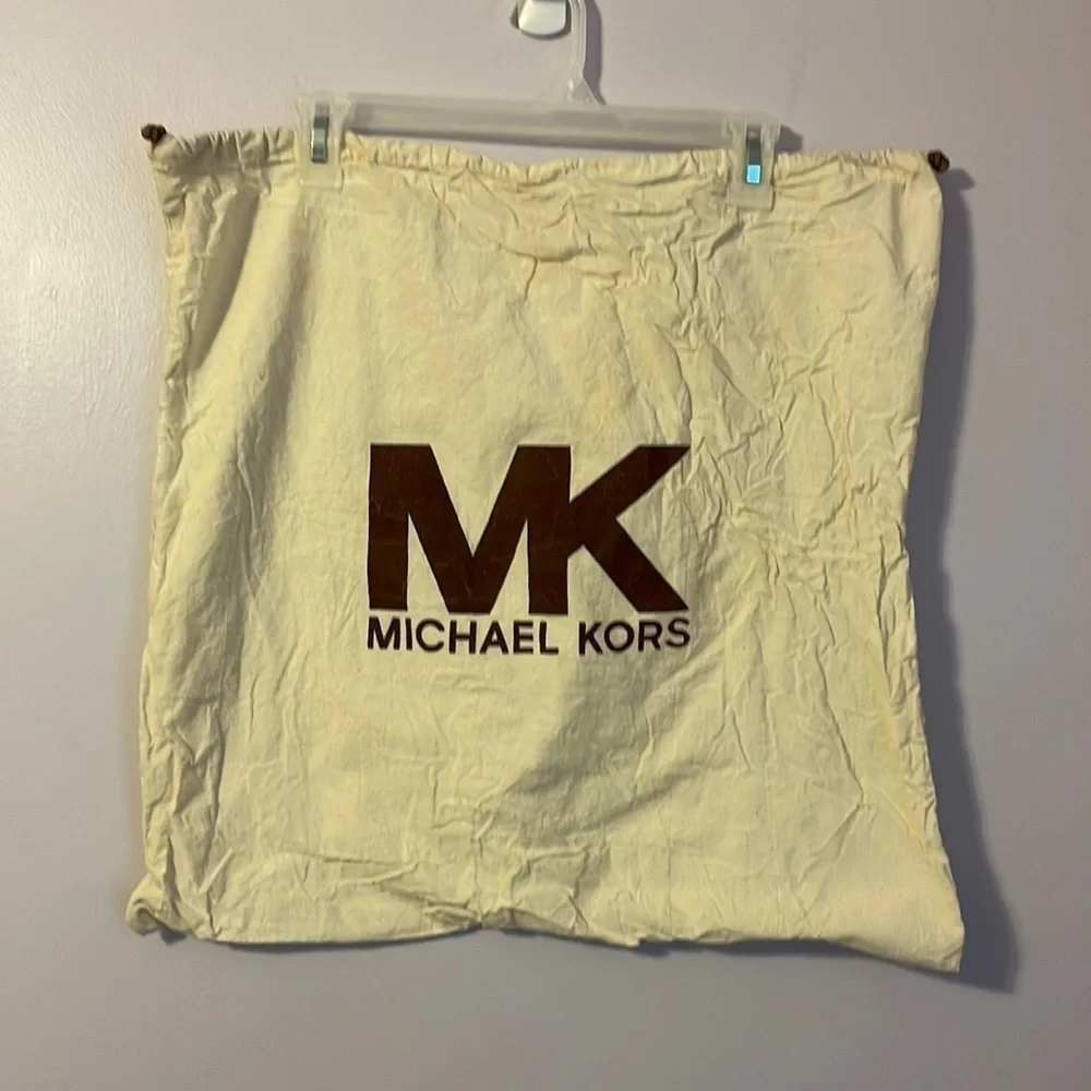 Michael Kors Cream Drawstring Closure Cloth Dust Bag